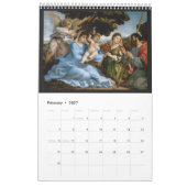 Religiöser Kunstgewohnheitskalender Kalender (Feb 2027)
