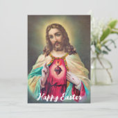 Religiöser Oster Jesus Auferstehung Feiertagskarte (Stehend Vorderseite)