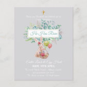 Religiöser Ostereinladungshaushalt (Vorderseite)