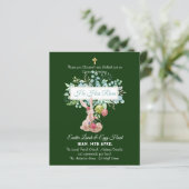 Religiöser Ostereinladungshaushalt (Stehend Vorderseite)