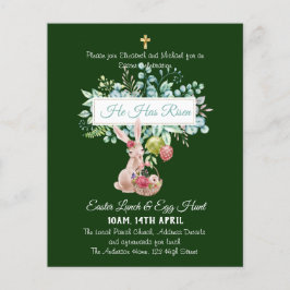 Religiöser Ostereinladungshaushalt