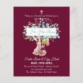 Religiöser Ostereinladungshaushalt