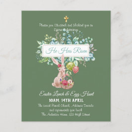 Religiöser Ostereinladungshaushalt