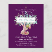 Religiöser Ostereinladungshaushalt (Vorderseite)