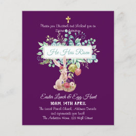 Religiöser Ostereinladungshaushalt