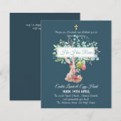 Religiöser Ostereinladungshaushalt (Vorne/Hinten)