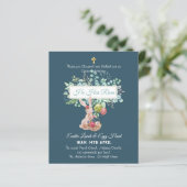 Religiöser Ostereinladungshaushalt (Stehend Vorderseite)