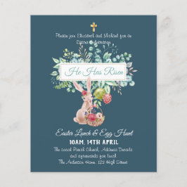 Religiöser Ostereinladungshaushalt