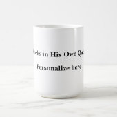 Religiöser sanfter Gott Becher Kaffeetasse (Mittel)
