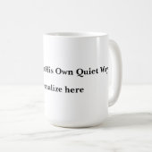 Religiöser sanfter Gott Becher Kaffeetasse (VorderseiteRechts)