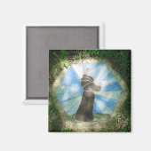 Religiöser Stepping Stone Magnet (Vorderseite/Rückseite)