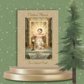 Religiöser Vintager Junge Jesus katholischer Pries