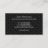 Religiöser Visitenkarteentwurf Jesus-Gottes Visitenkarte (Rückseite)