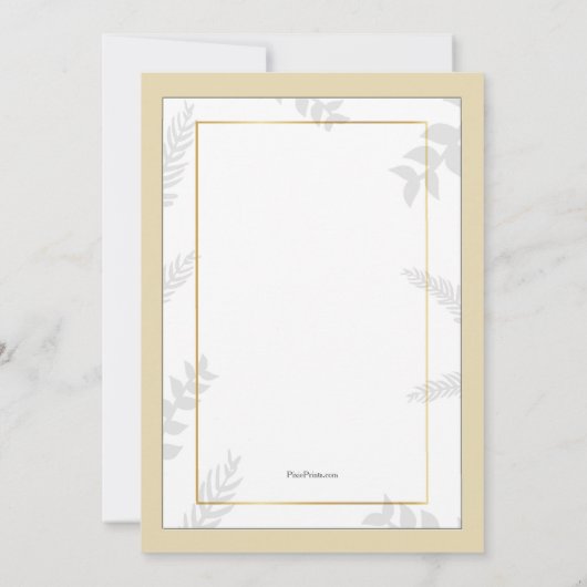 Religiöses Beileid Dankeschön Karte (Rückseite)