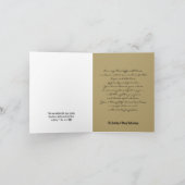 Religiöses Beileid Dankeschön Karte - Doves (Innenseite)