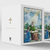 Religiöses Beileid Katholische St. Anne & Mary Karte