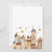 Religiöses Christliches Weihnachtshaus-Party Einladung (Rückseite)