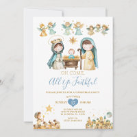 Religiöses Christliches Weihnachtshaus-Party