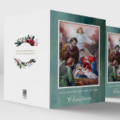 Religiöses Denken über Weihnachten-Beileid Feiertagskarte