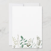 religiöses Ereignis Dankeschön Karte (Rückseite)