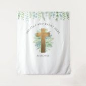 Religiöses Ereignis, elegantes Foto im Grünen Wandteppich (Vorderseite)