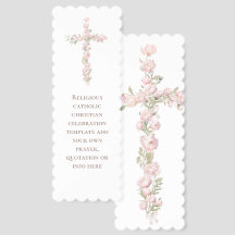 religiöses Ereignis rosa Pfingstrosen Kreuz