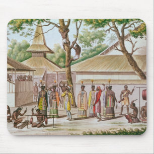 Religiöses Fest in Caieli, Buru Insel Mousepad
