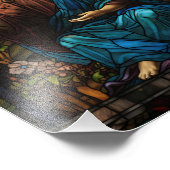 Religiöses festes Glas Fotodruck (Ecke)