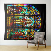 Religiöses festes Glas Wandteppich (Beispiel (Horizontal))