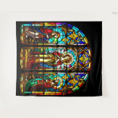 Religiöses festes Glas Wandteppich (Vorderseite (Horizontal))