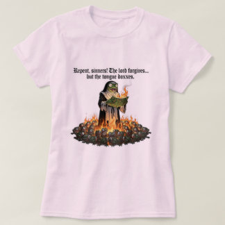 Religiöses Frosch lustiges T-Shirt