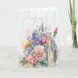 Religiöses Gebet für dich Jungfrau Mary Karte