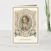 Religiöses Geburtstag Heiliges Herz Jesu Karte (Vorderseite)
