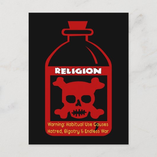 Religiöses Gift Postkarte (Vorderseite)