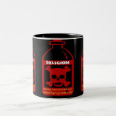 Religiöses Gift Zweifarbige Tasse (Mittel)