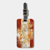 Religiöses Halbtonkreuz Gepäckanhänger (Vorderseite vertikal)