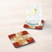 Religiöses Halbtonkreuz Getränkeuntersetzer (Rechte Seite)