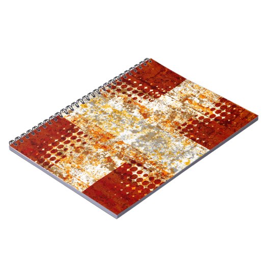 Religiöses Halbtonkreuz Notizblock (Linke Seite)