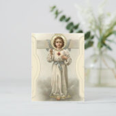 Religiöses Heiliges Herz der Jesus-Schrift Gebet (Stehend Vorderseite)