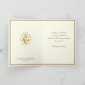 Religiöses Heiliges Herz Jesu Bloralheft Karte (Innenseite)