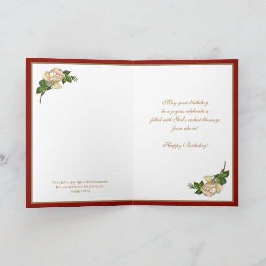 Religiöses Heiliges Herz Jesu Bloralheft Karte (Innenseite)