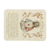 Religiöses Heiliges Herz Jesu Katholisches Gebet Magnet (Horizontal)