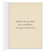 Religiöses Heiliges Herz Jesus katholisches Gebet (Innen (Rechts))