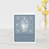 Religiöses Heiliges Herz Jesus katholisches Gebet Karte (Gelbe Blume)