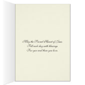 Religiöses Heiliges Herz Jesus Rose Katholische (Innen (Rechts))