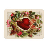 Religiöses Heiliges Herz Jesus Rose Katholische Magnet (Horizontal)