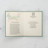 Religiöses katholisches Beileid Beileid Crucifix Karte (Innenseite)