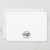 Religiöses katholisches Jungfrau-Mary-Beileid Dankeskarte (Rückseite)