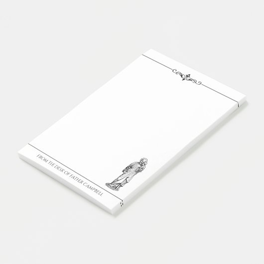 Religiöses katholisches Kind Jesus St Joseph Post-it Klebezettel (angewinkelt)