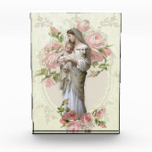 Religiöses katholisches Vintages Andenken Fotoblock (Vorderseite)